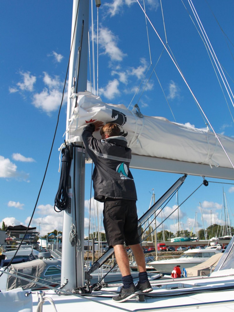Yacht Rigging Check - Boom - Advanced Rigging & Hydraulics
